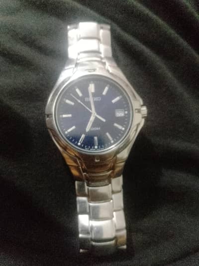 seiko 7N42-7000 original watch quartz date and time working