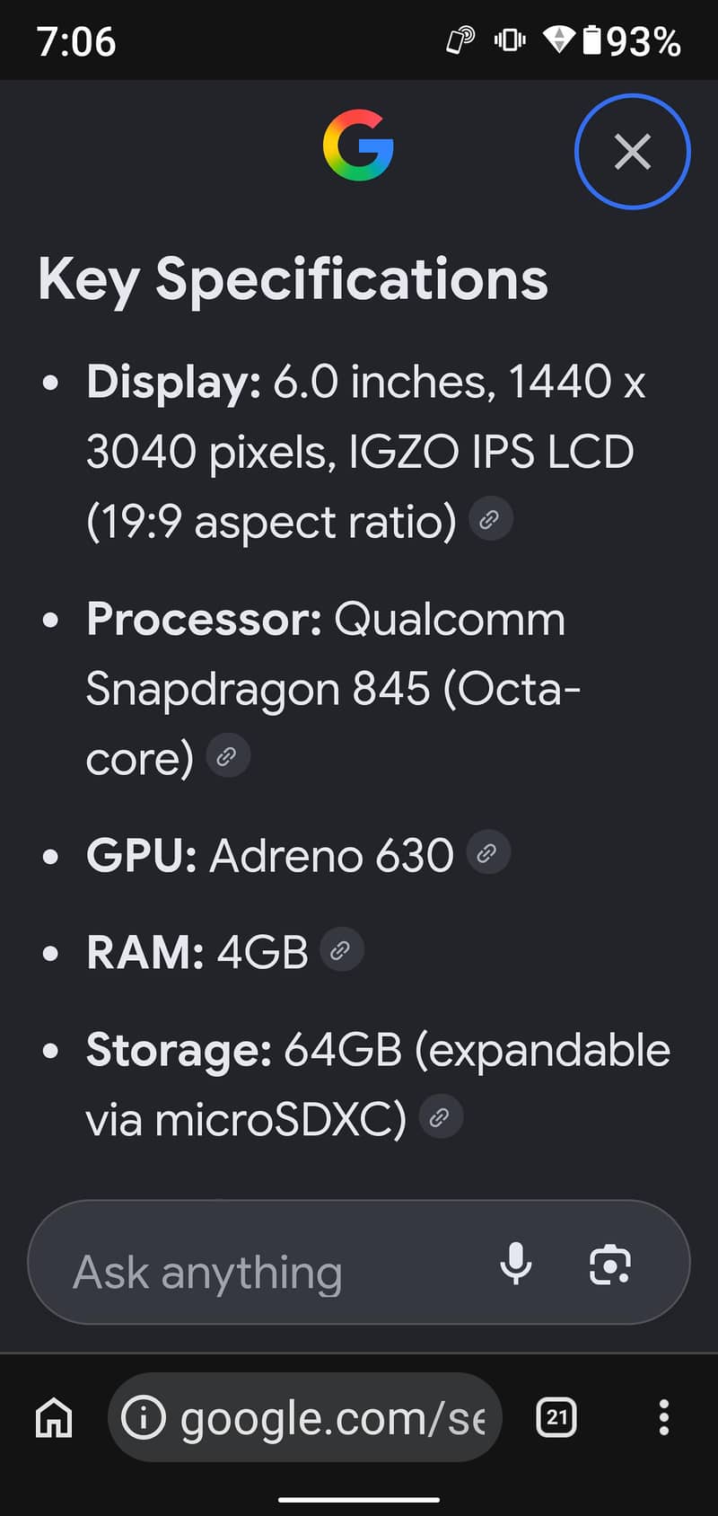 Sharp Aquos R2 5