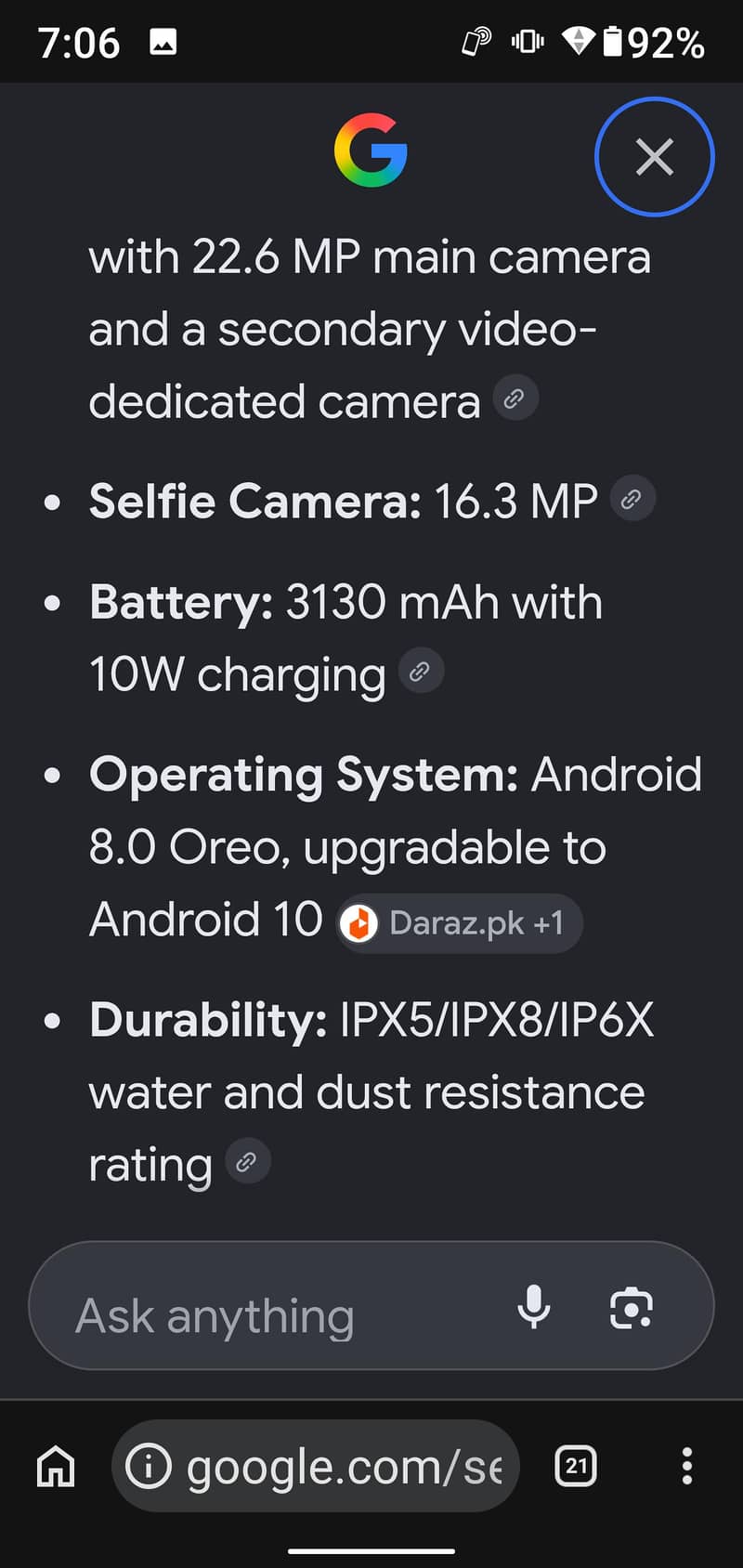 Sharp Aquos R2 6