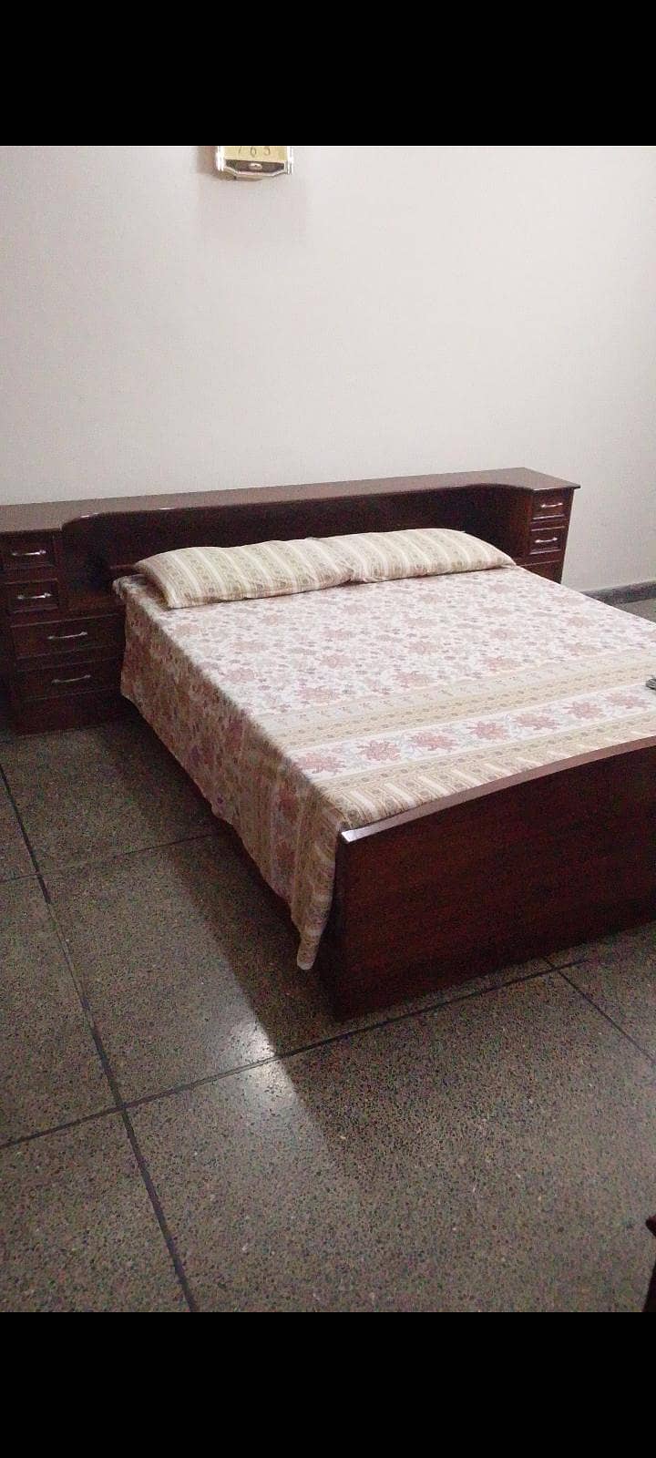 bed and  side table 3