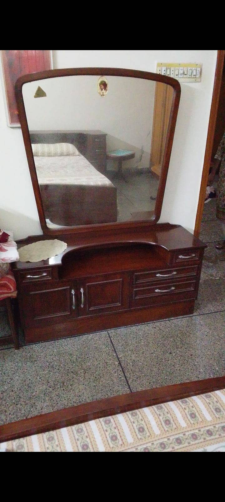 bed and  side table 4