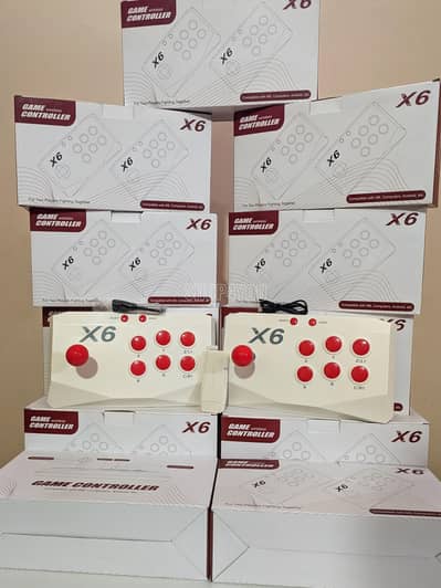 original X6 arcade game stick with Dual pads 0308-3864-384