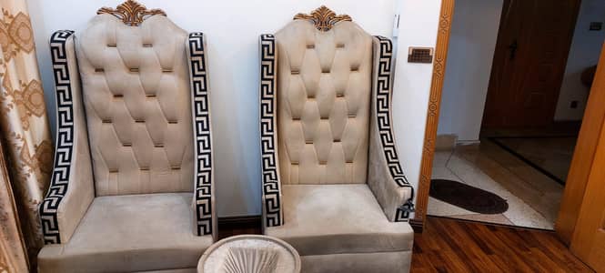 Sofa Chairs  Set with Central Table