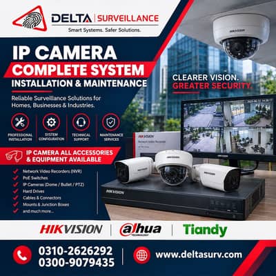 IP CCTV Camera Tiandy Karachi| 2 years warranty