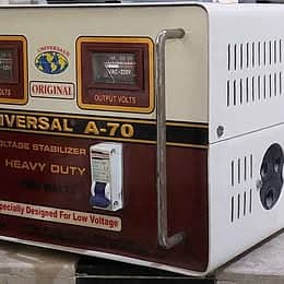 Universal Voltage Stabilizer A-70 (ENERGY SAVER) 7000watts