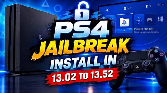PS4 (Jailbreak) Install Playstation 4 (13.02 To 13.52)