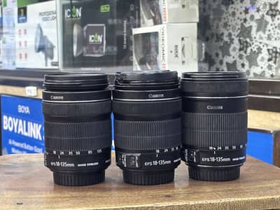 Canon 18-135mm Lens STM or non stm available - in fresh conditions