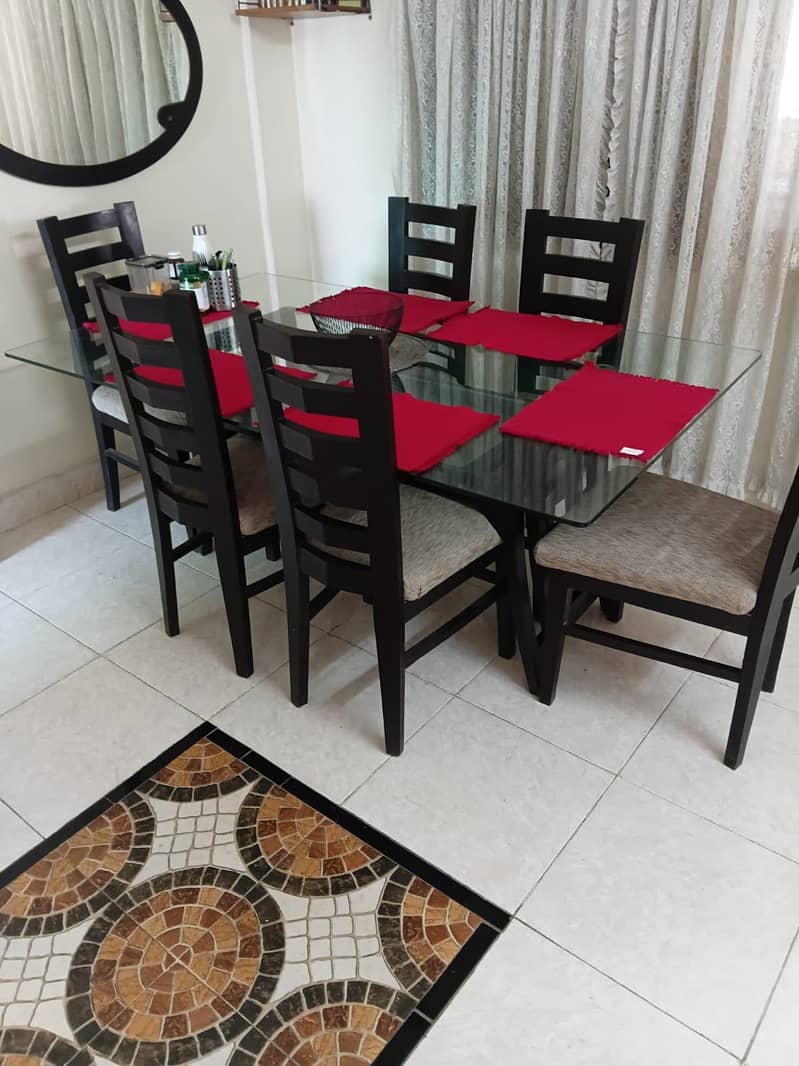 Dining table with chairs 2