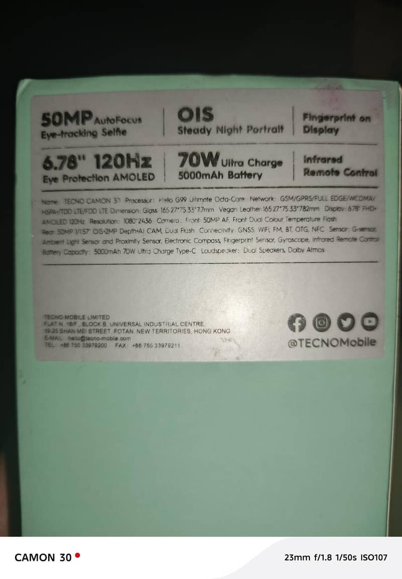 Tecno CAMON 30 2
