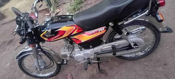 Honda CD 70 Black