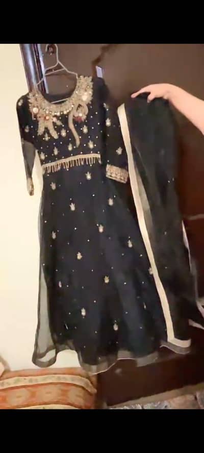 Hand work Embroidery Maxi