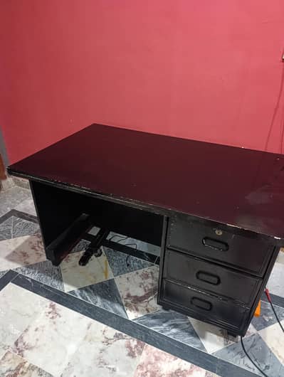wooden table