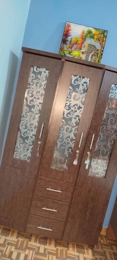 Divider showcase wardrobe for show piece/ books/ cutlery