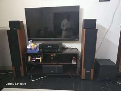 Sharp HT-DP9901SB 5.1 Home cinema speaker system with pioneer VSX-520
