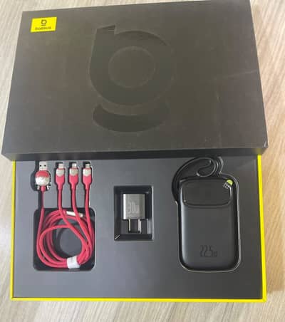 Baseus Gift Box | 10000mAh Power Bank 22.5W + 30W GaN Charger + Cable