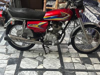 Honda 125 19 model Punjab number lush condition