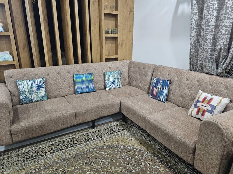 L-Shaped Sofa 1