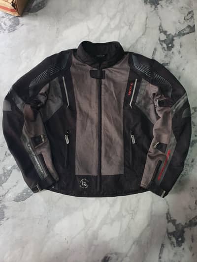 Men’s Black Mesh Riding Jacket – Used Motorcycle Jacket