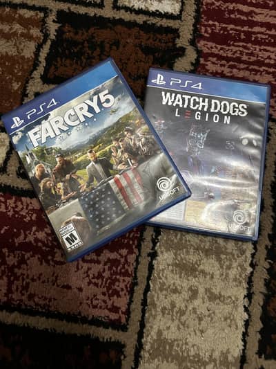 Far Cry 5, Watch Dogs Legion
