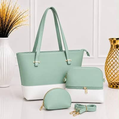 High Quality Shoulder Bags 3pec Set For Girl's