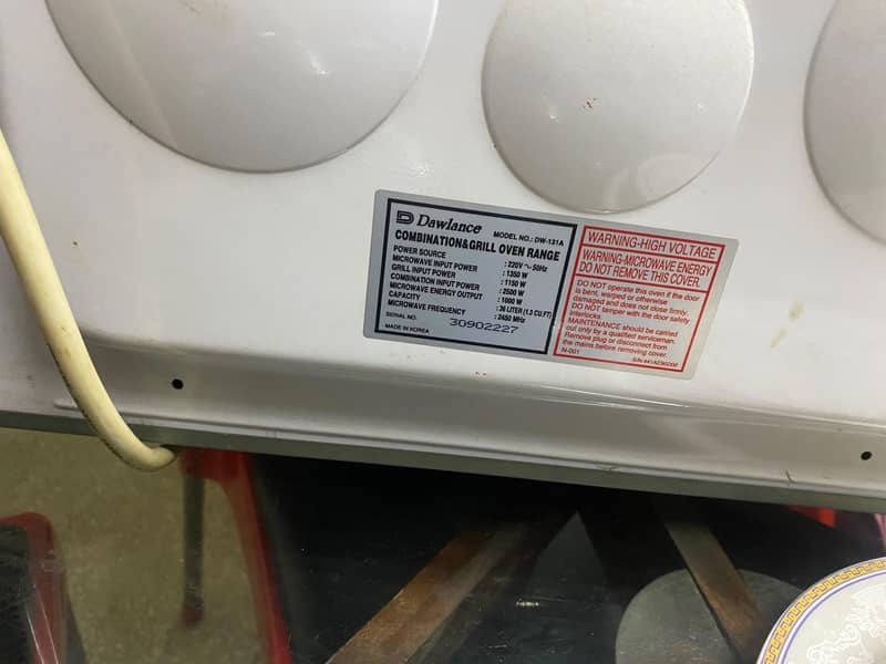 Dawlance  microwave 1