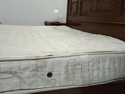 King Size Double Bed Mattress for Sale-old condition