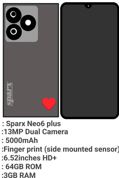 Sparx Neo 6 Plus