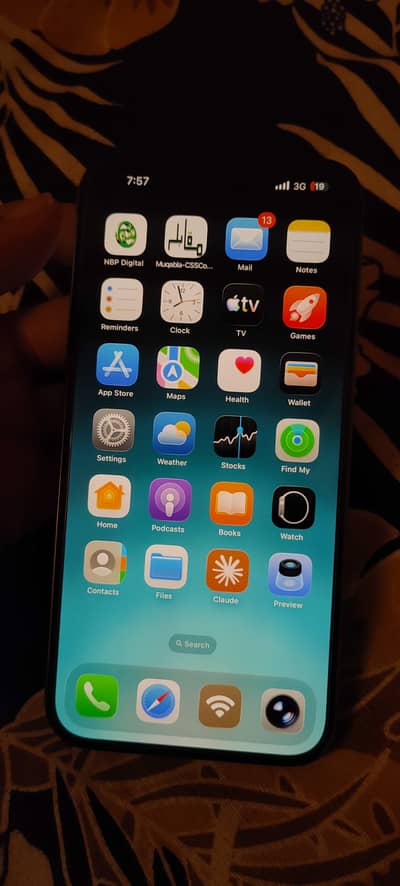Apple iPhone 14 Pro Max PTA approved, 256 GB, 84% health, broken back.