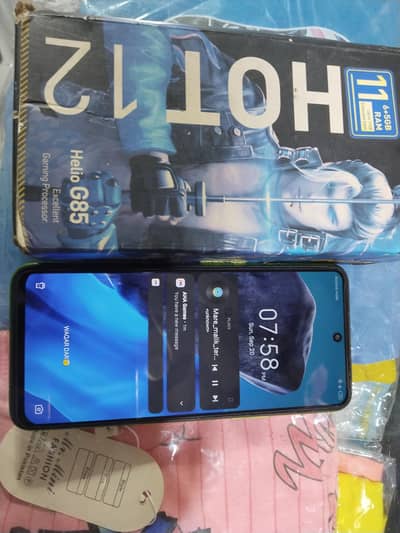 Infinix Hot 12(6+5_128) with box