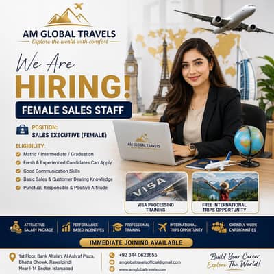 Female Sales Executive