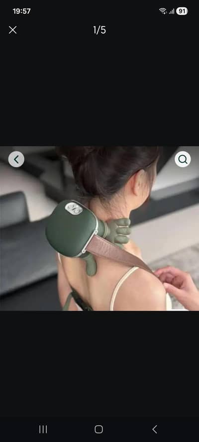 Neck shoulder massager