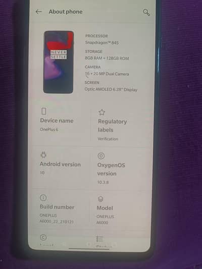 One Plus 6