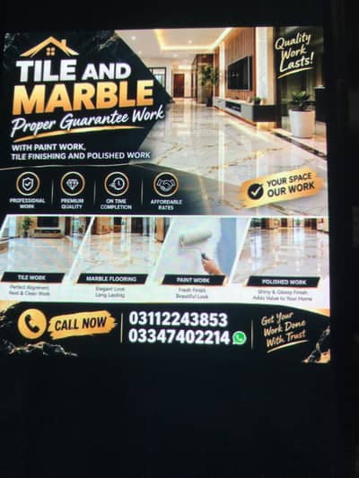Tile,fixer marble polish master