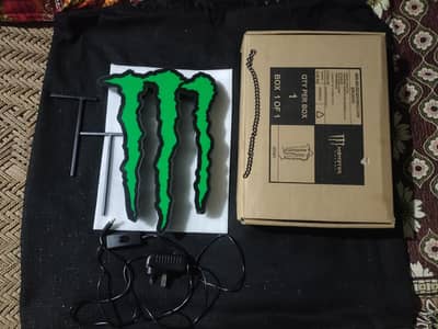 MONSTER ENERGY DRINK DECORATIVE PIECE EVER