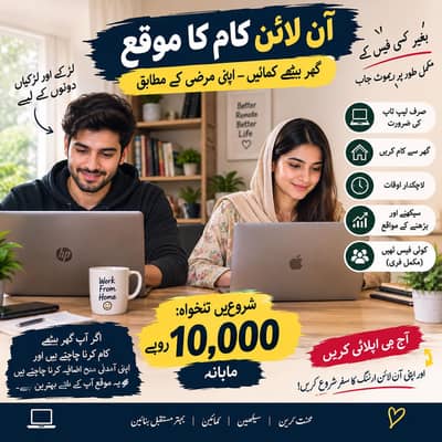 Online Data Entry Job work from home