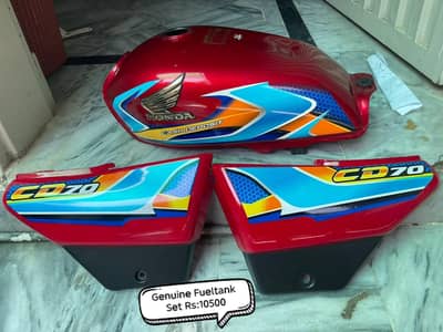 Honda CG125 CD70 ybr Part 21 18 10 22 23 26 fuel Tank Set ybr silancer