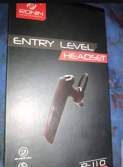 Ronin R-110 Bluetooth Wireless Headset - Original With Box