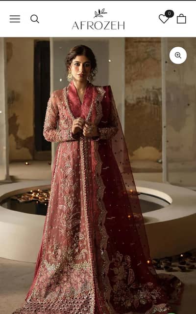 Afrozeh New Dress for Sale at Discounted price