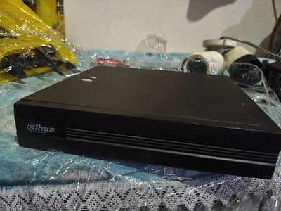 dahua 4 CCTV Cameras setup with 1TB HDD and WiFi router