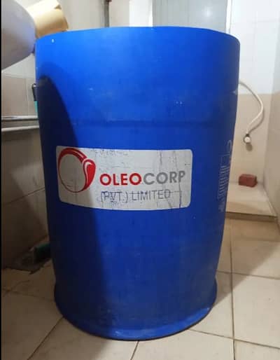 Large Plastic Drum – Ideal for Ice Bath, Cold Plunge & Water Storage