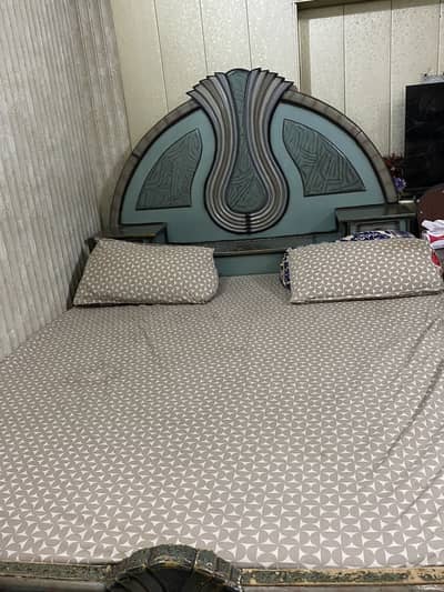 Bed and dresser