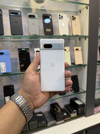 Google Pixel 7a 8/128GB Official PTA Approved | 10/10 | White
