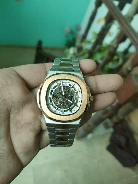 skeleton watch automatic 1
