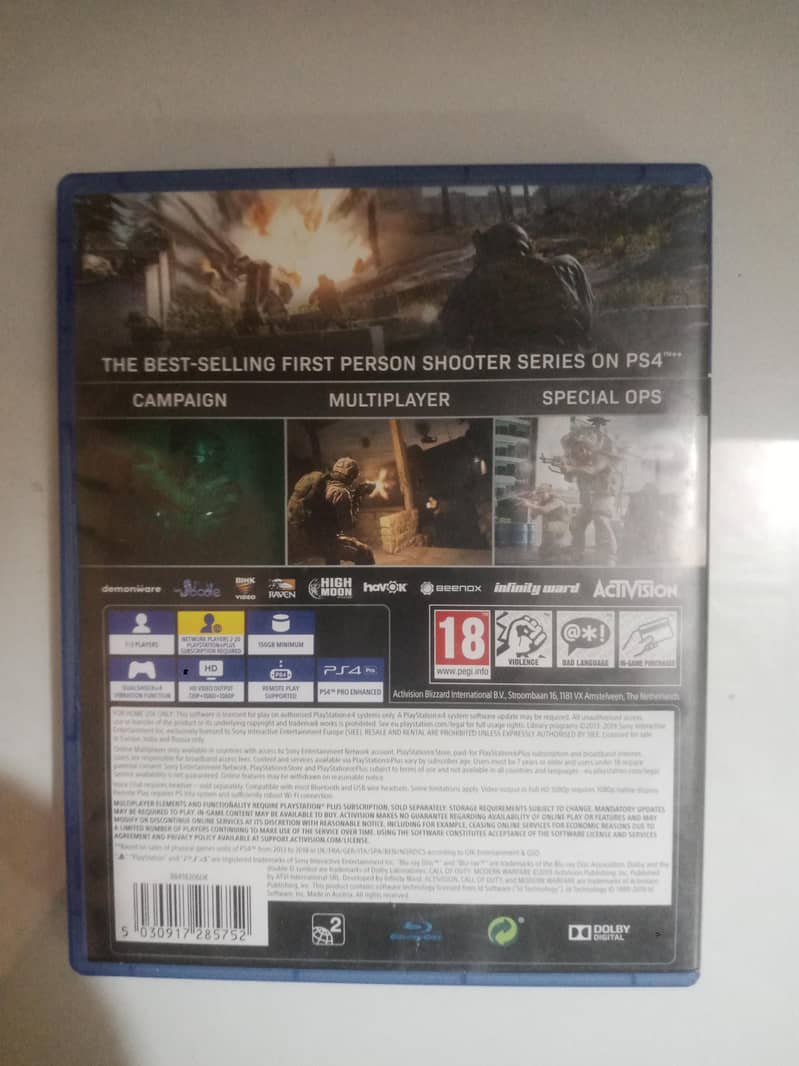 Cod mw19 ps4 1
