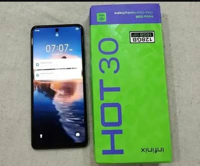 Infinix Hot 30 zero meter 10by10 with box only never repaired