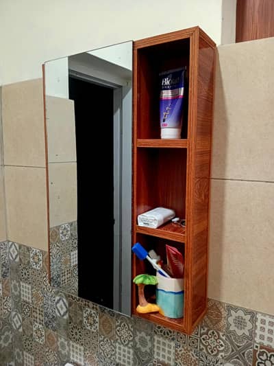 bathroom mirror