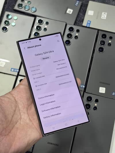 Samsung Mobile S24 Ultra 12/256