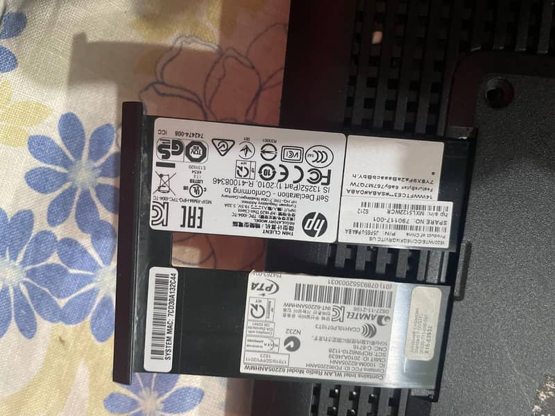 HP thin client t620 4
