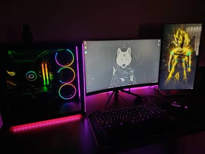 gaming pc with Ryzen 7 5800x and rtx 3060