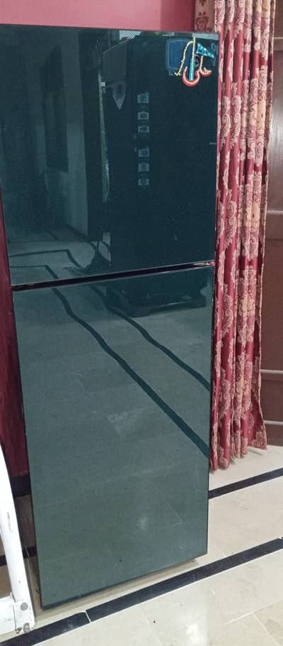 PEL Glass Door Refrigerator GDTM Green Texture Mirror